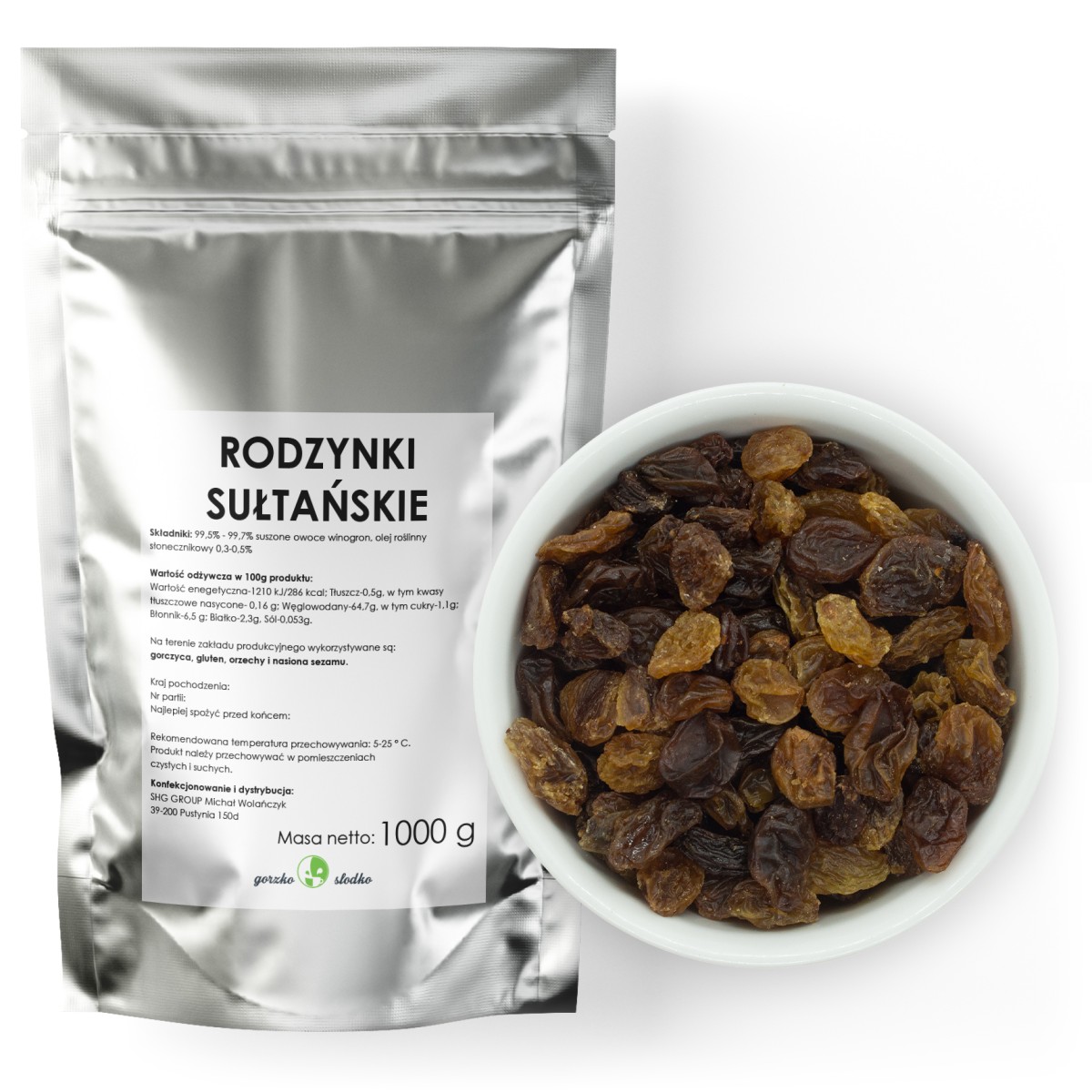 Rodzynki sułtańskie - sułtanki